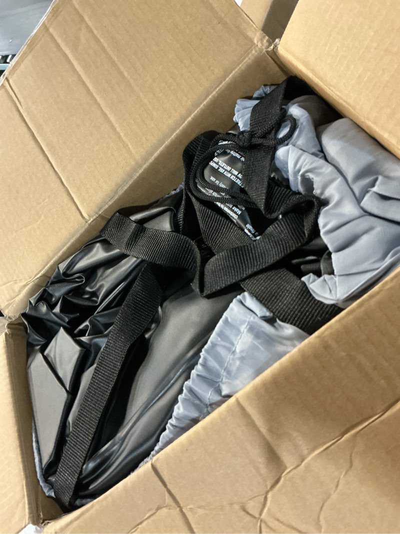 Condition photo showing Good Condition for ohgeni air mattress queen with built in pump, 18" raised blow up bed, 800lb | inflatable mattress, advanced coil-beam support, 3 mins inflation, 40% thicker pvc, waterproof, 10 year manufacturer support standard height 18'' black queen
