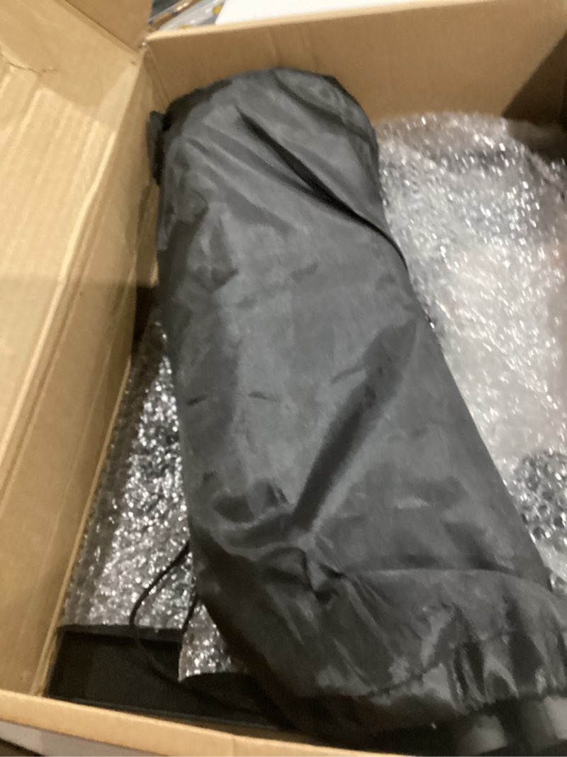 Condition photo showing As Is for Projector Stand Tripod Adjustable, Laptop Height from 23.5 to 46.5 inches with Gooseneck Phone Holder, Floor for Office, Home, Stage, Studio, DJ Racks Holder Mount, 23.5inch-46.5inch A?23"-46" Black