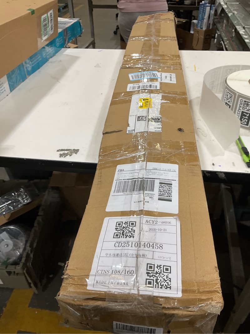 Condition photo showing As Is for 2PK Adjustable Telescopic Support Pole, 54-115 inch Cabinet Jack, Heavy Duty 3rd Hand Support System, 154lbs Load-Bearing for Drywall Lift, Dust Barrier, Cargo Bar 54"-115" 2PK