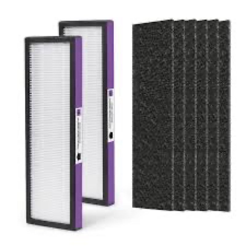 flt5250pt hepa air purifier replacement filter c with pet care treatment for g-guardian ac5250pt, ac