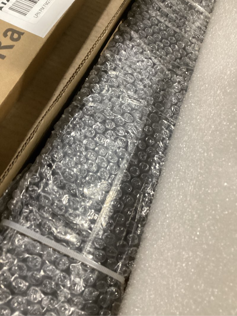 Condition photo showing Good Condition for Linear Shower Drain, 18 Inch Matte Black 304 Stainless Steel Shower Drain with Tile Insert Panels, Long Rectangle Shower Floor Drain with Adjustable Feet, Hair Catcher, Fits Bathroom, Balcony Matte Black 18-inch