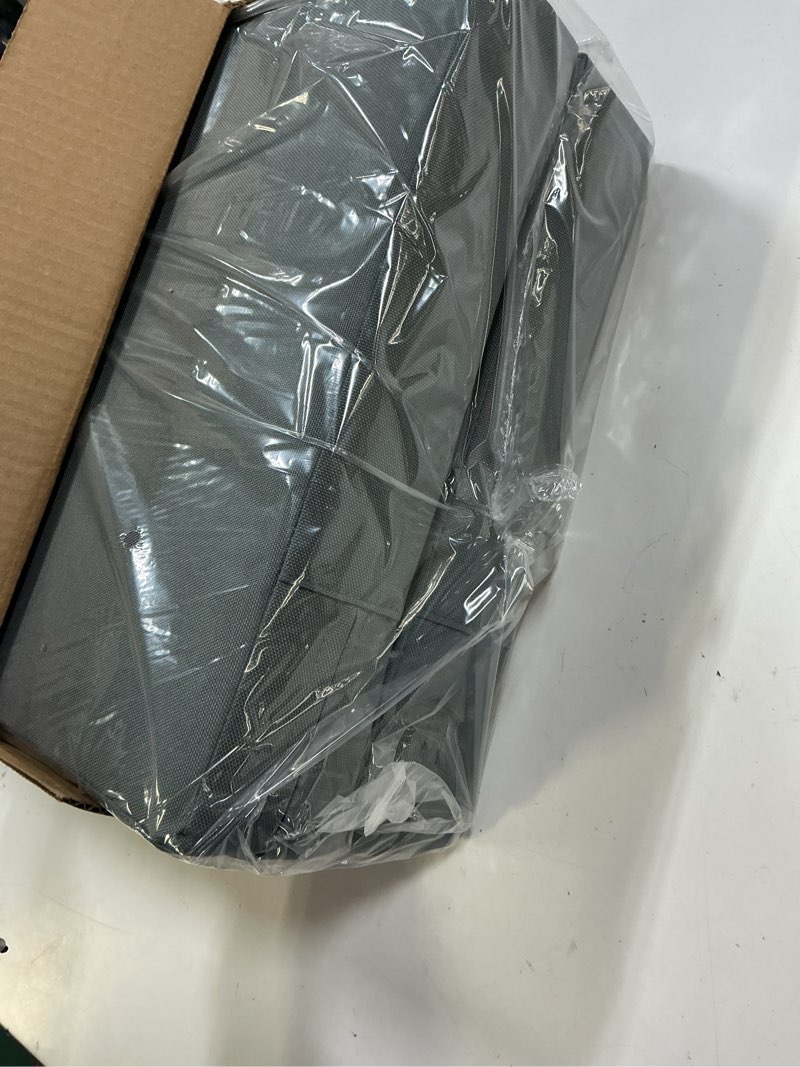 Condition photo showing New/Like New for 2 pcs stadium seat cushions water-repellent bleacher seat cushions indoor & outdoor seat cushion for bleachers portable stadium cushion for sports events, office chairs, beaches grey