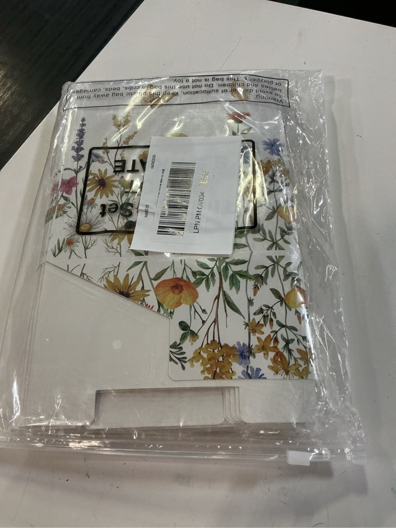 Condition photo showing New/Like New for gilprop 10 pcs wildflower table centerpieces 7 inch colorful baby in blossom baby shower flower boxes table display cube planter plaid blocks for spring wedding birthday tea party decoration colorful wildflower