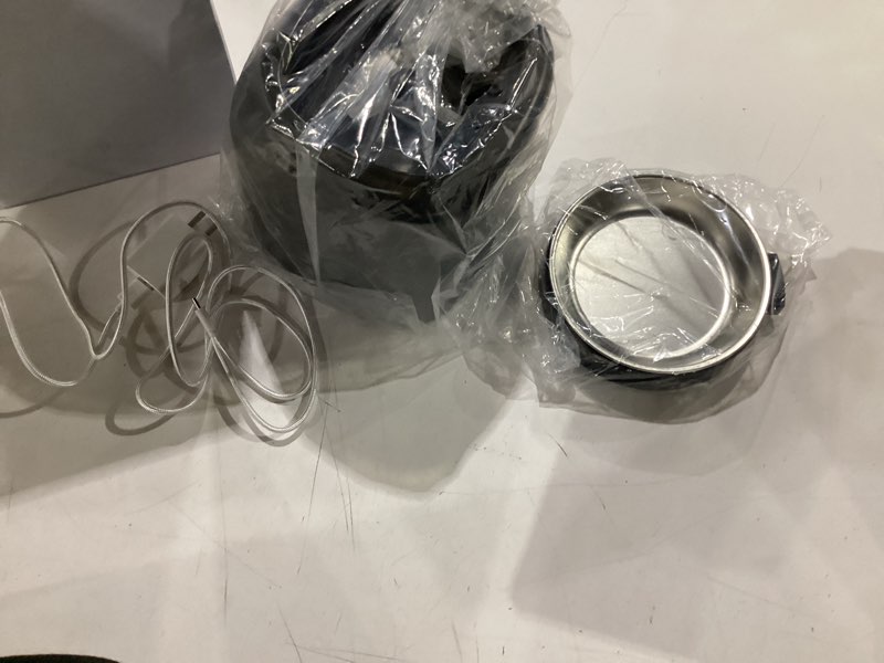 Condition photo showing Good Condition for automatic cat feeder, cat food dispenser with stainless steel bowl, timed portion control 20 portions 6 meals per day, voice recorder, dual power supply for small dogs black