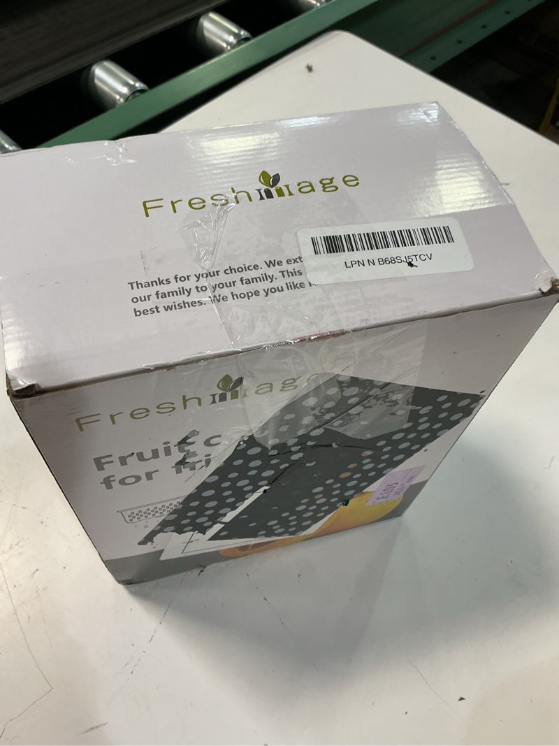 Condition photo showing New/Like New for 5 pcs large fruit containers for fridge - leakproof food storage containers with removable colander - dishwasher & microwave safe produce containers keep fruits, vegetables, berry, meat fresh longer wu