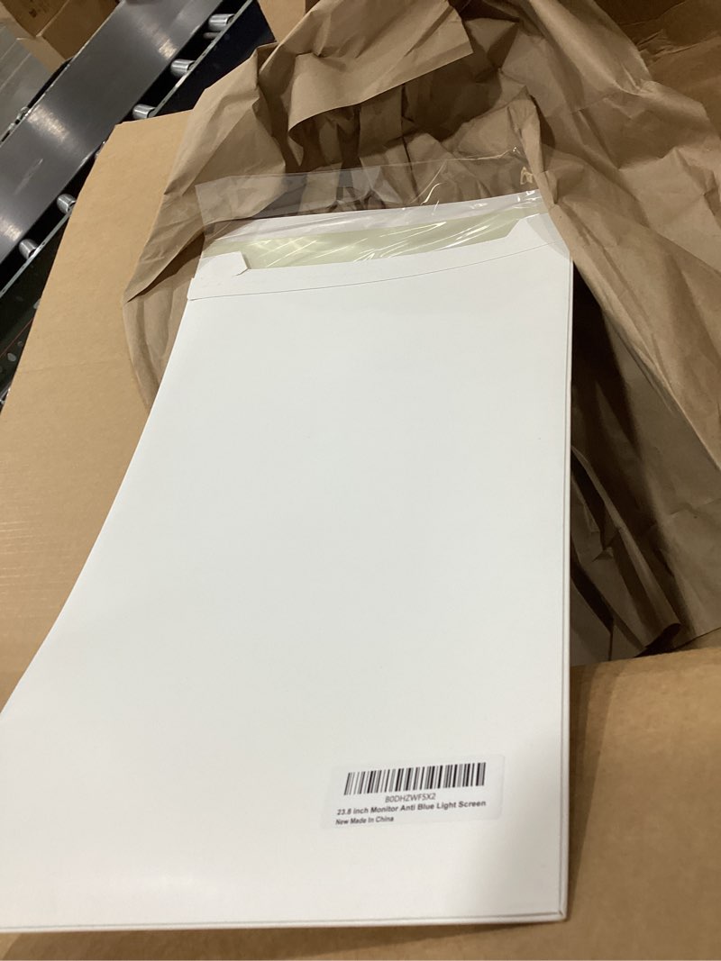 Condition photo showing As Is for iprokko ?2 pack? 23.8 inch anti-blue light monitor screen protector for 16:9 widescreen,removable anti glare blue light blocking screen filter?led pc anti-uv eye protection filter film 2pcs 23.8inch 16:9