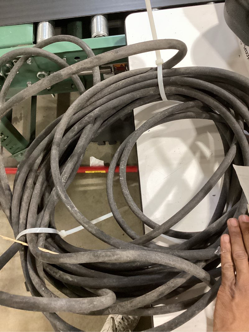 Condition photo showing As Is for element soaker 3/8" x 75' garden hose