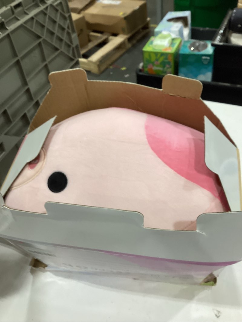 Condition photo showing Good Condition for Valentine‘s Day Plush, 16" Soft Cow Stuffed Animals with Red Heart, Cute Stuffy Doll Pillow Toys Cow Valentines Gifts for Her Girlfriend Lover Mom Kids