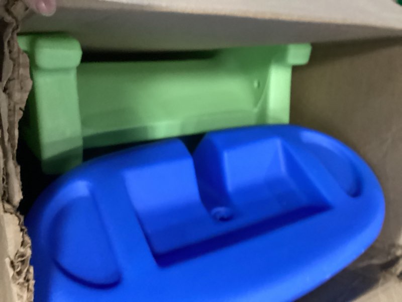 Condition photo showing Good Condition for Little Tikes Easy Store Large Slide , Blue/Green Blue/Green Large