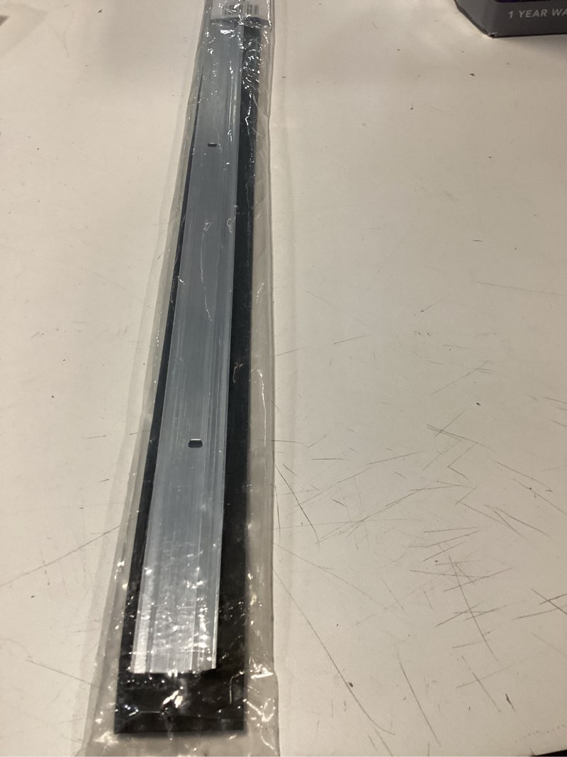 Condition photo showing New/Like New for M-D Building Products 68247 All-Season Door Sweep, Heavy Duty Aluminum, Ideal for Residential & Commercial Use, Easy Installation with Heavy Rubber Seal, Ensure Comfort and Security (36 Inch, Silver) Silver 36 Inch