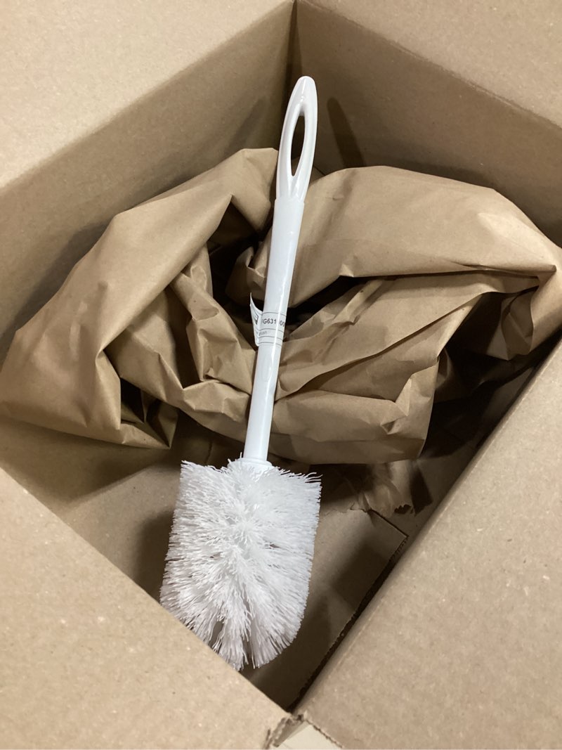 Condition photo showing New/Like New for rubbermaid commercial 15 inch toilet brush, toilet bowl-cleaner for bathroom, scrub brush for toilet