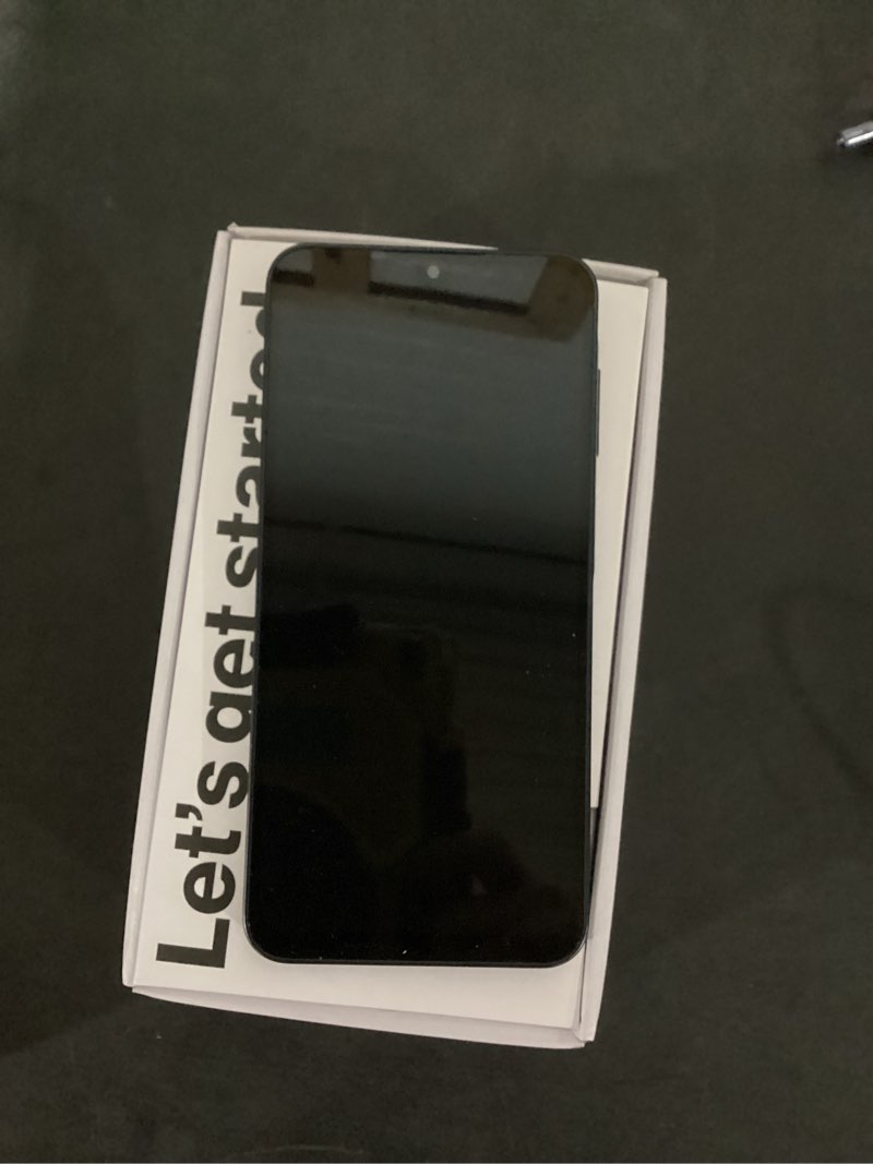 Condition photo showing As Is for doesnt power on verizon prepaid samsung galaxy a16, 128gb, 5g, black -prepaid smartphone [locked to verizon prepaid]
