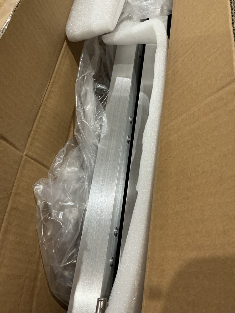 Condition photo showing Good Condition for vnn portable wheelchair ramp 4ft, non-slip aluminum ramps for wheelchairs for home, handicap wheelchair ramps for home steps, aluminum loading dock plates, doorways aluminum 4ft (usable height 4-12 inch)
