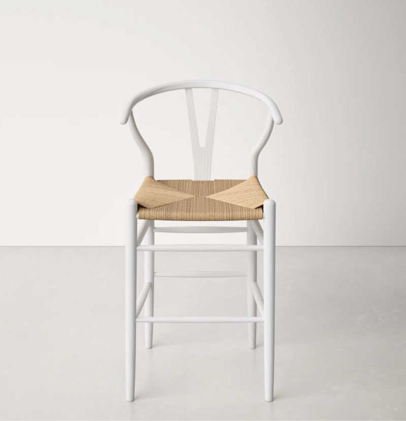 etta solid wood bar & counter stool