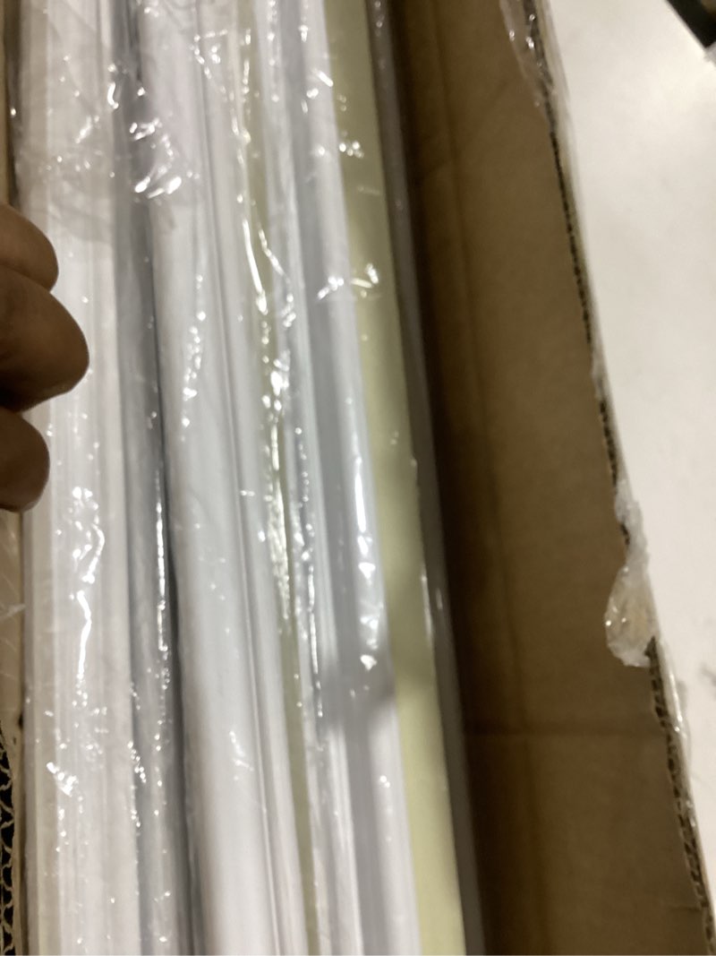 leinuosen 6 pcs pre cut wall molding set ready to assemble wainscoting panels for interior wall deco