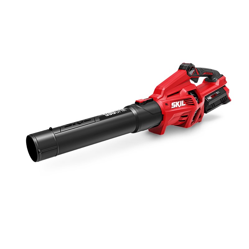 40v brushless 530 cfm cordless leaf blower kit with battery & charger by skil tools