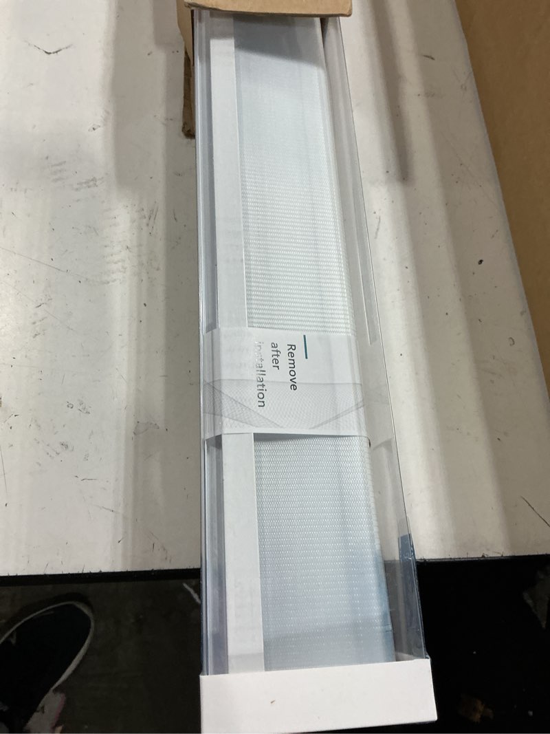 Condition photo showing Good Condition for myshade roller shades zebra blinds for indoor windows cordless day and night light filtering dual layer roller window blinds & shades, easy to install, 34.5" w x 72" h, white white 34.5"w x 72"h