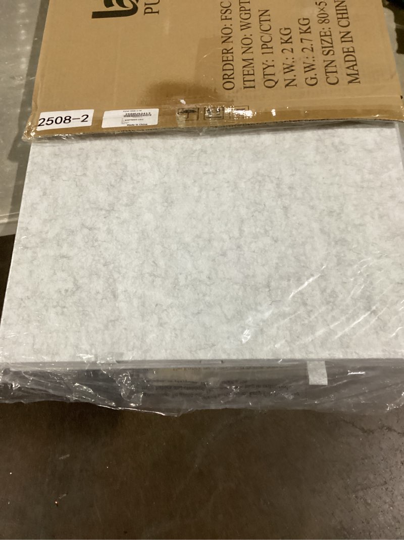 Condition photo showing Good Condition for Lavievert Tilting Puzzle Board with 2-in-1 Designed Stand & Cover, Super Lightweight Felt Puzzle Plateau with 5 Drawers for Adults, Portable Jigsaw Puzzle Table for Up to 1000 Pieces – Light Gray