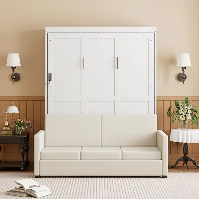 (Incomplete) QUEEN MURPHY SOFA - WHITE  CANAPÉ QUEEN MURPHY - BLANC