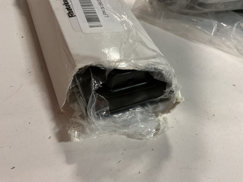 Condition photo showing Good Condition for pocket door handles,6 inch recessed flush finger pulls with edge pull,304 stainless steel pocket door hardware, black black 6 inch