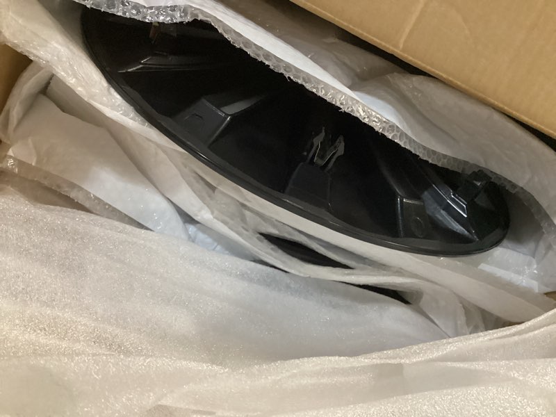 Condition photo showing Good Condition for KAVANIC 4Pcs Wheel Cover Fits for Tesla Model Y 19Inch ABS Matter Black Hubcaps for 19" Gemini Wheels Long Range, Wheel Covers Fit for Model Y 2020-2024 Induction Style Rim Protector (RWD/AWD) New Induction Style Matte Black