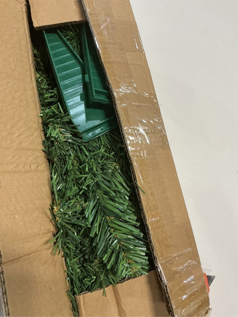 Condition photo showing Good Condition for 3 Ft Green Christmas Tree with Lights, Timer 8 Modes 50 Warm White Lights Battery Operated Small Artifical Full Christmas Tree for Tabletop Home Office Indoor Outdoor Xmas Holiday Party Decorations Green 02