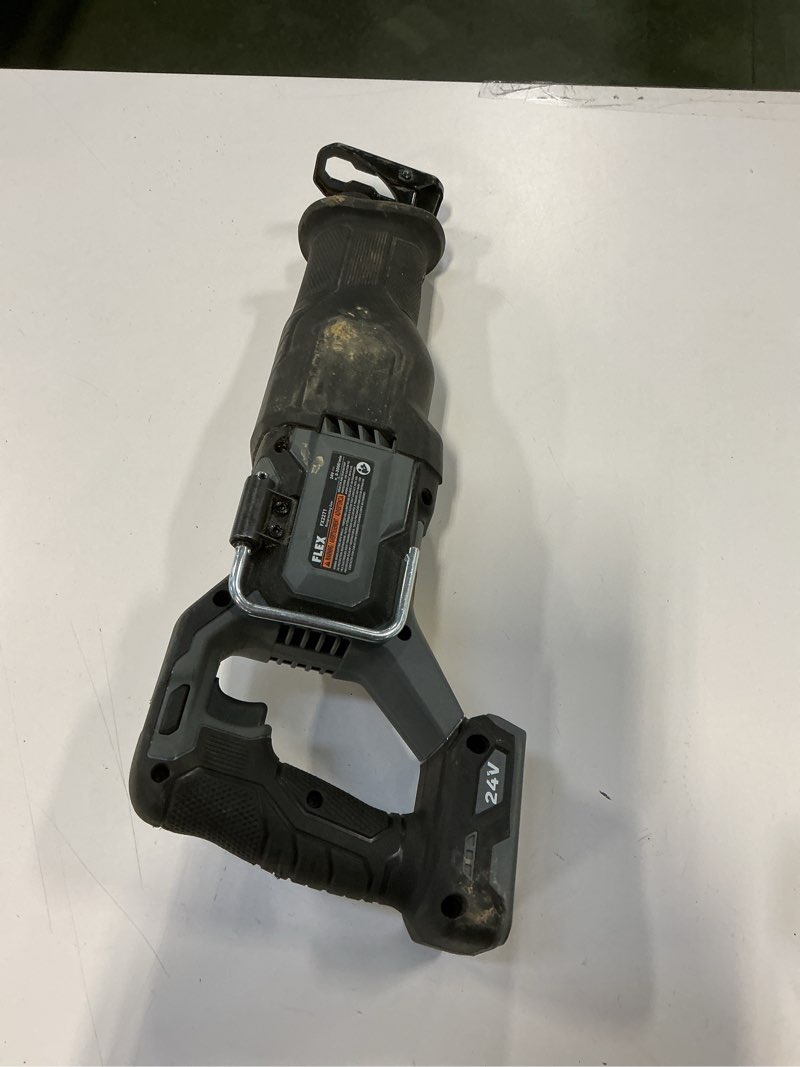 Condition photo showing As Is for FLEX 24-volt 1 -Amp Variable Speed Brushless Cordless Reciprocating Saw (Battery Not Included)