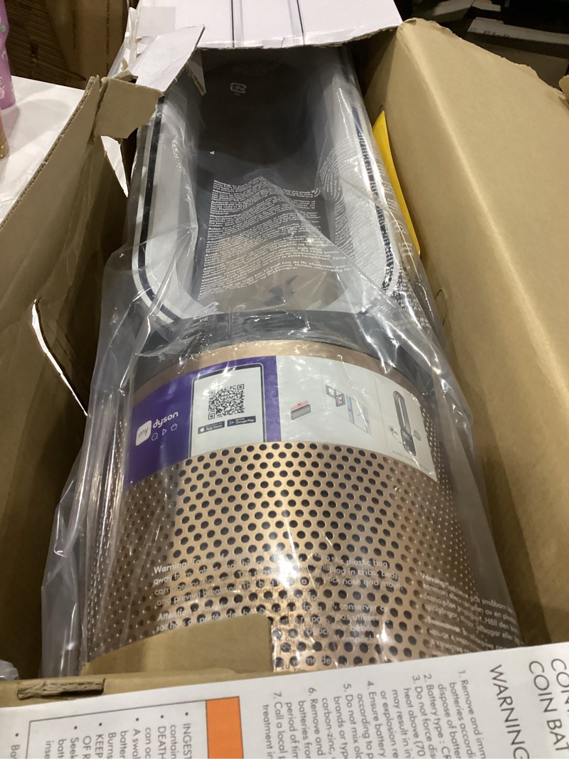 Condition photo showing As Is for not tested dyson purifier cool pc2 de-nox