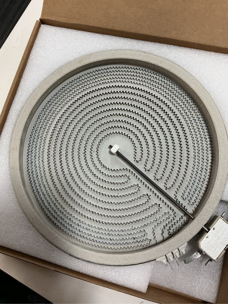 Condition photo showing Good Condition for upgraded w10823727 3012343812 wb30t10112 12" dual radiant surface element compatible with whirlpool kitchen-aid ge range, 3000/1950w dual haliant surface element fit for electric stove