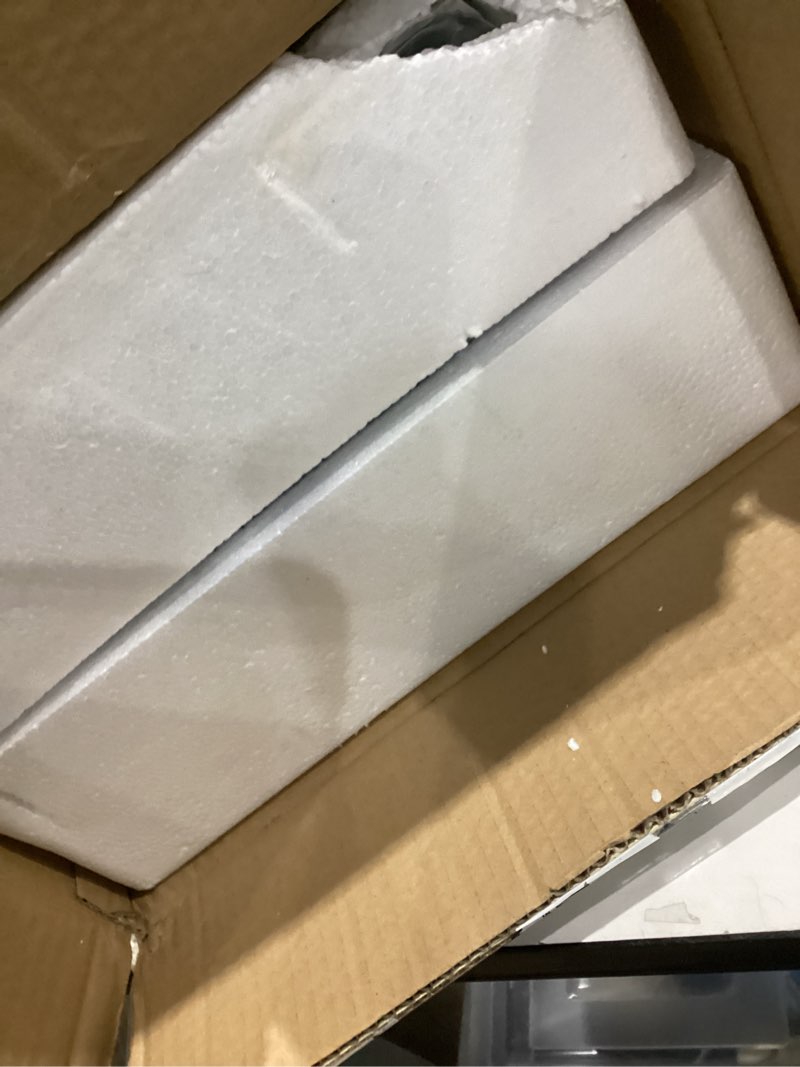 Condition photo showing Good Condition for mrbin motion sensor bathroom trash can and disposable toilet brush holder set, 1.8 gallon slim stainless steel small garbage pail, toilet smart waste basket with lid and odor filter, eclipse