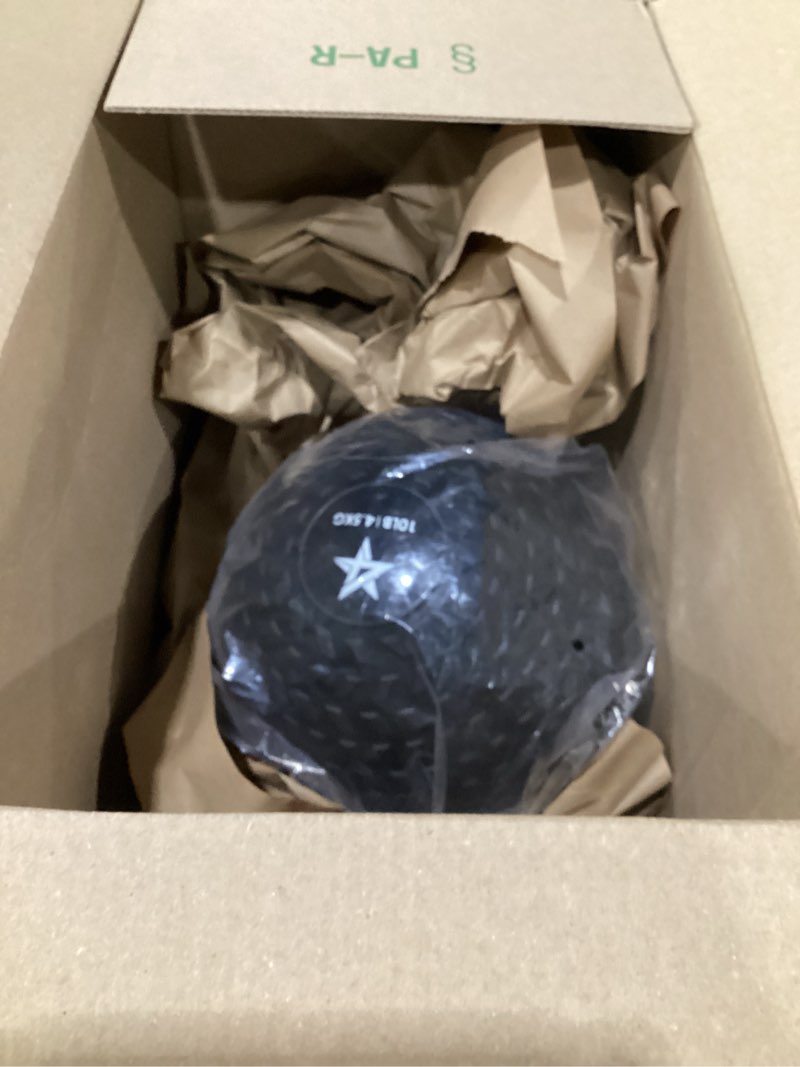 Condition photo showing New/Like New for yes4all slam balls, 10-40lb weighted ball weight, durable pvc sand filled workout dynamic slam ball for core strengthen black 10lbs
