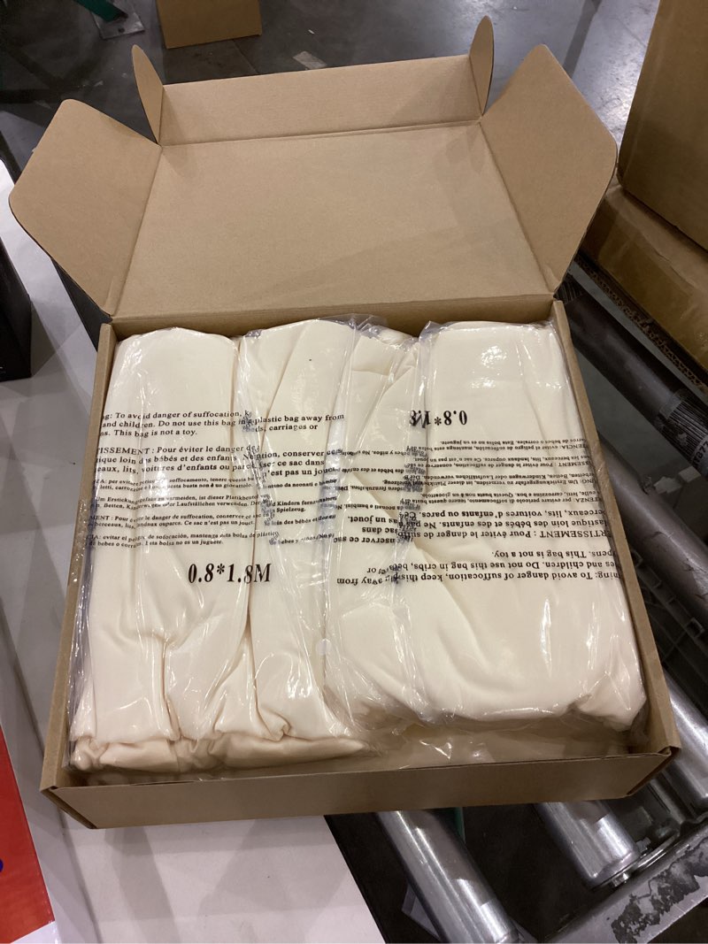 Wokceer Wedding Arch Cover 7.2FT, 6FT, 6FT Spandex Set of 3 Wedding Arch Stand Covers Round Top Chia