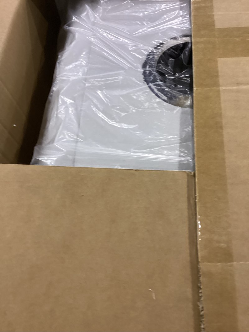 Condition photo showing New/Like New for 31 Inch Black Undermount Sink Stainless Steel-Bokaiya 31x18 Kitchen Sink Undermount Black Stainless Steel Sink 16 Gauge Single Bowl Kitchen Sink with Dish Grid