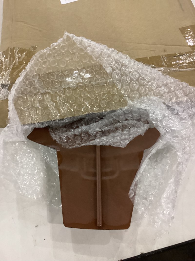 Glitzhome Thanksgiving Yard Stakes Metal Pilgrim Boy Yard Signs Hanging Wall Decors for Thanksgiving