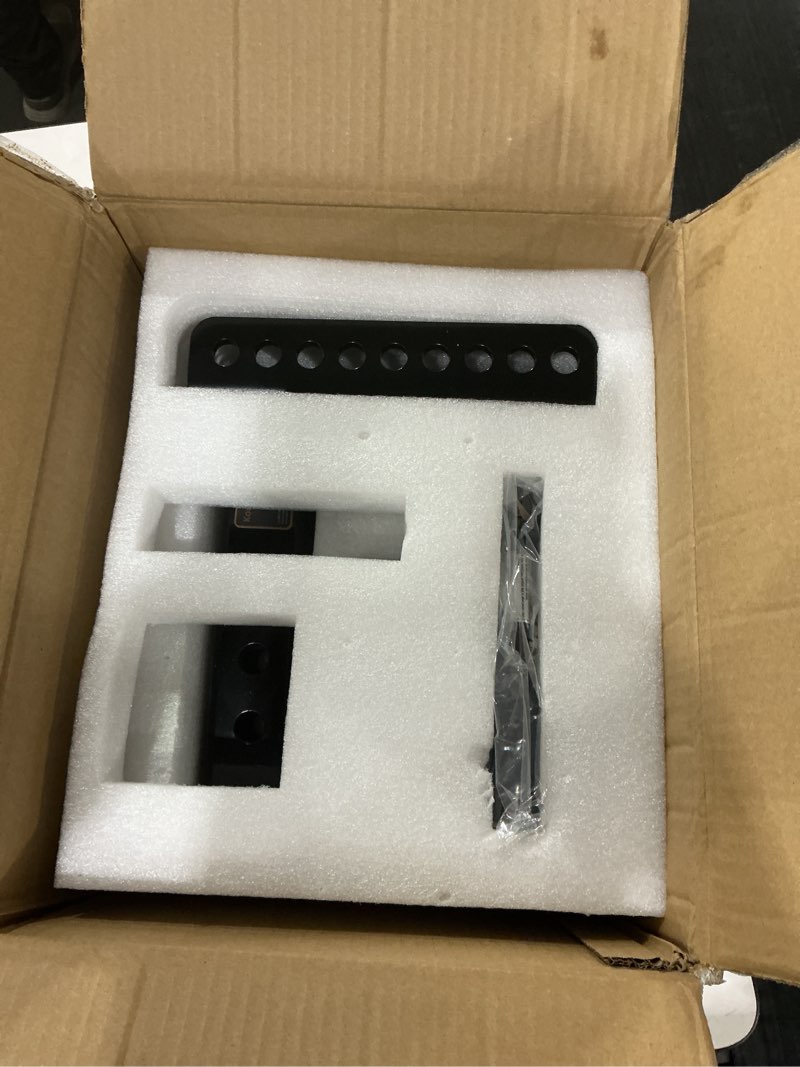 Condition photo showing Good Condition for Adjustable Trailer Hitch -Drop Hitch-Tow Hitch with 2 inch Receiver-6inch Drop/Rise, 2" & 2-5/16" Ball Hitches for Trucks, 20,000 LBS GTW, Trailer Hitches with Anti-Theft Pin, Black…