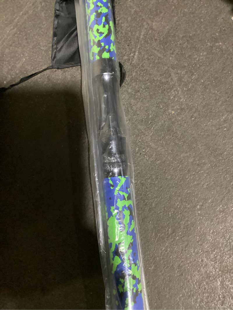 Condition photo showing New/Like New for fiblink catfish fishing rods, 1 piece/2 piece catfishing pole, medium heavy catfish cat casting rod (7'6"/8'6’/9'6”) 1pc - 7'6"h