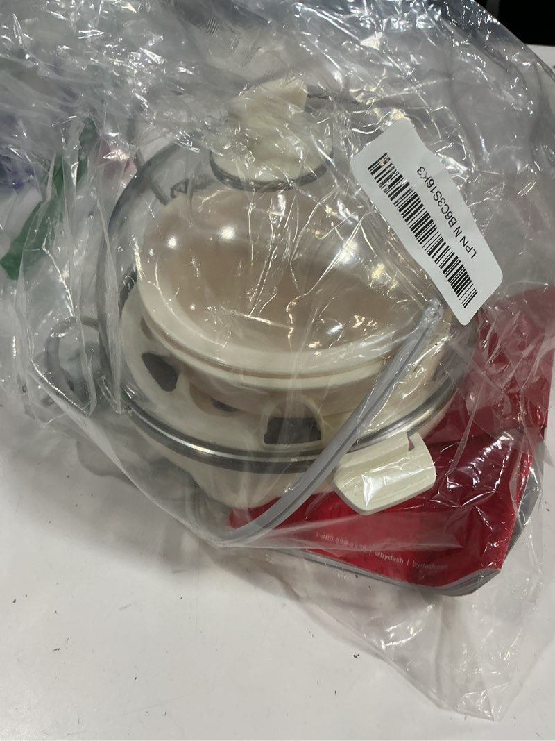 Condition photo showing Good Condition for dash rapid egg cooker - boiler, poacher & steamer - includes measuring & recipe guide - dishwasher safe - bpa free - holds 7 eggs, cream 7 eggs cream