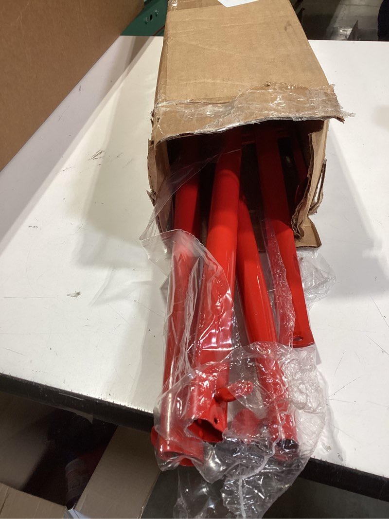 Condition photo showing Good Condition for magefesa 30-inch heavy-duty reinforced burner tripod, compatible with most burners, ideal for paella pan cooking (burner not included, red) 30 inches tripod