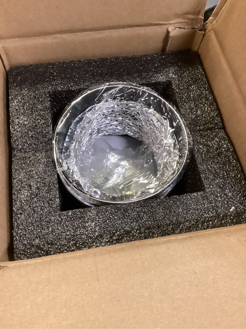 Condition photo showing Good Condition for magnetic dryer vent coupling connector kit dv180 with self-aligning magnets, airtight seal easy to clean includes 3ft 4-inch hose & 2 clamps medium
