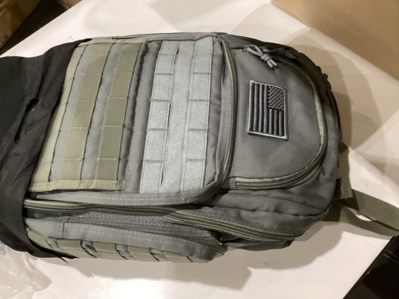 Condition photo showing Good Condition for diaper bag backpack for dad, dbtac large baby nappy bag for men w/changing mat, insulated+wipe pockets, stroller straps, grey