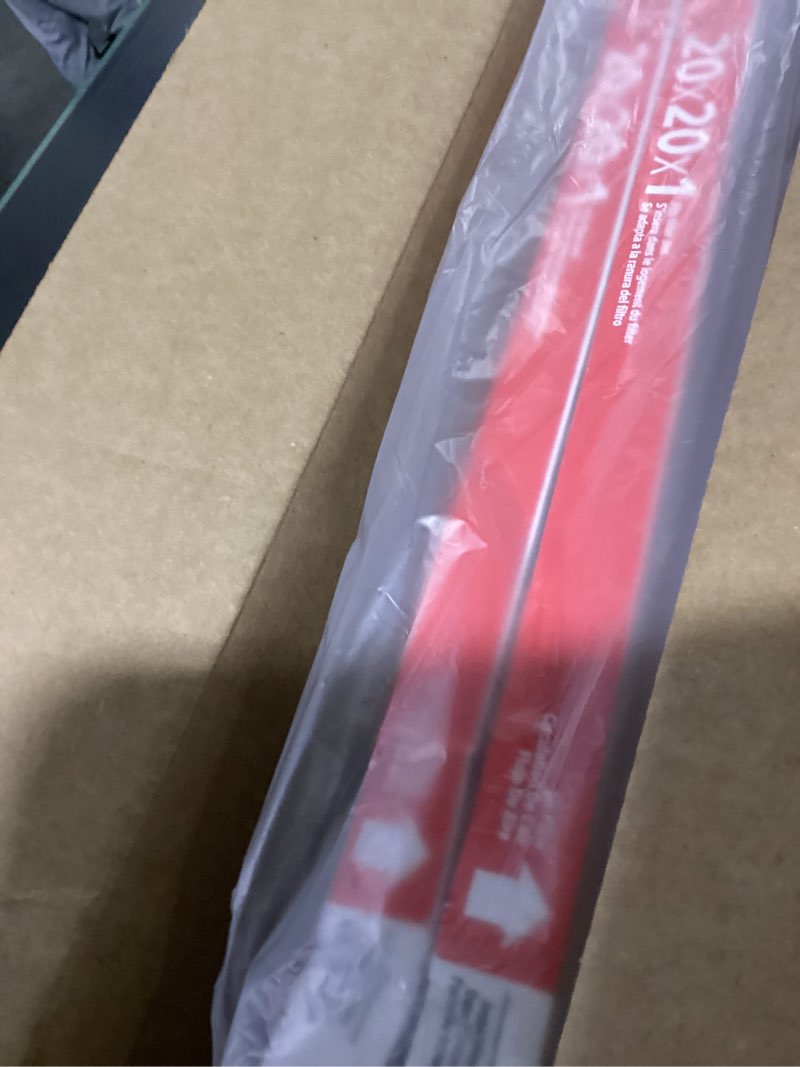 Condition photo showing Good Condition for filtrete 20x20x1 air filter, merv 11, mpr 1000, allergens & pet dander, 3-month ac and furnace filters, cleaner air, reliable airflow, 2 hvac filters (actual size 19.68 x 19.68 x 0.81 in)