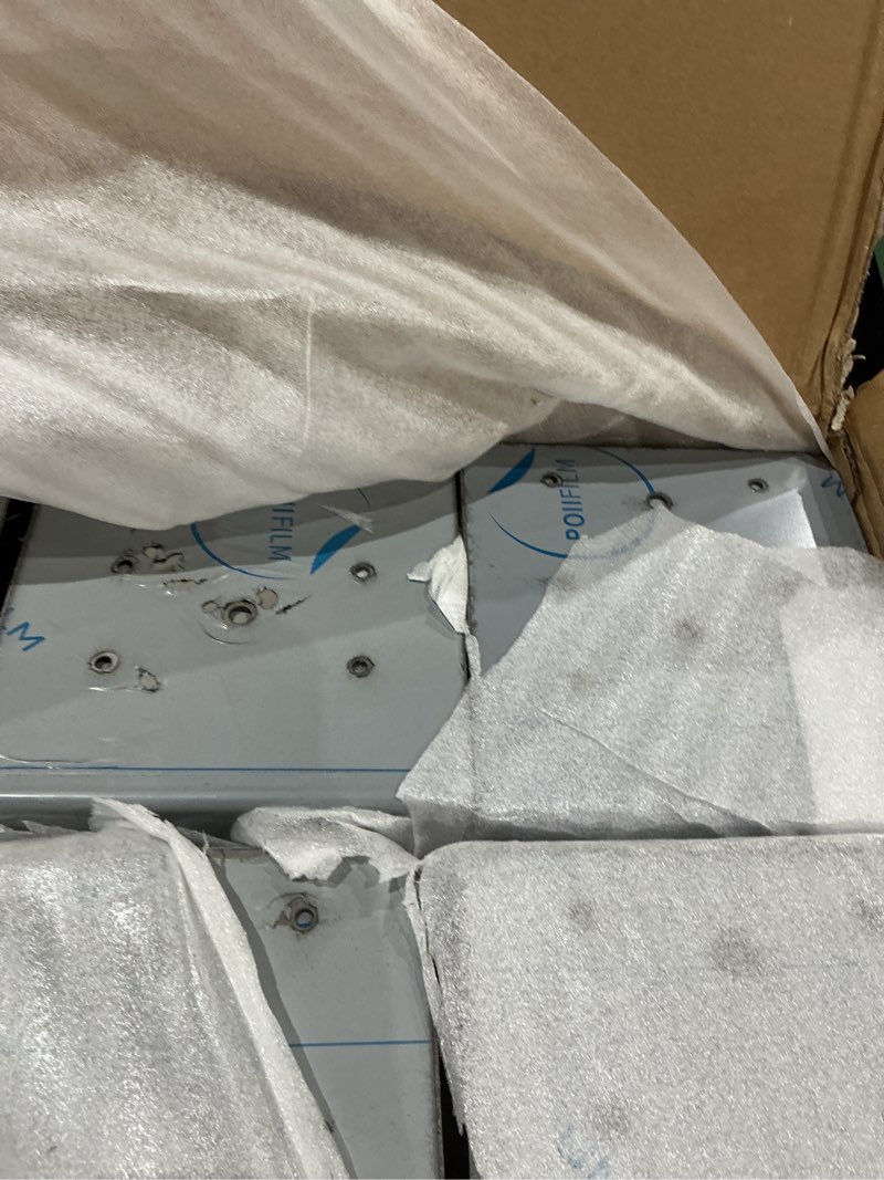 Condition photo showing Good Condition for fmhotu 6"x 6" post base, 10pcs stainless steel adjustable post anchor bracket(internal 5.5 x 5.5), adjustable post base for pavilion deck porch handrail railing support decorative anchor plate 6x6 10