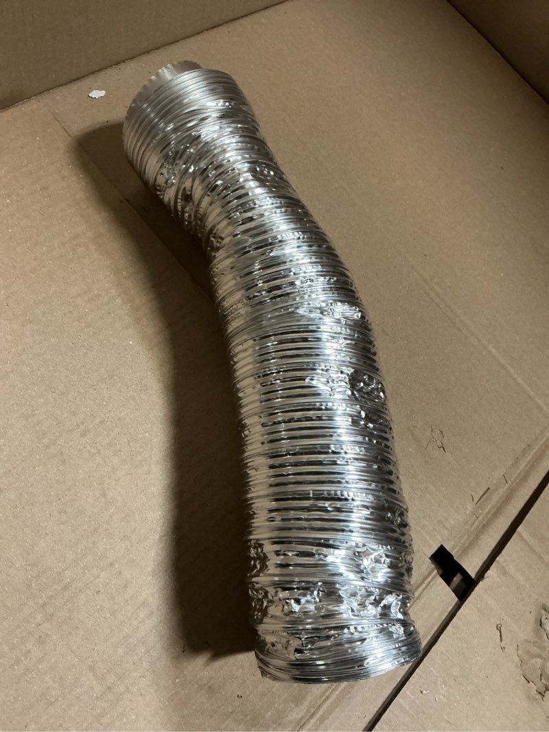 Condition photo showing Good Condition for lambro 4-in x 2-ft aluminum semi-rigid duct