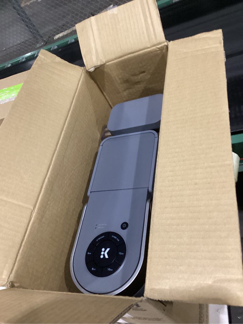 Condition photo showing Good Condition for Product not tested Keurig K-Supreme Single Serve K-Cup Pod Coffee Maker, MultiStream Technology, 4 Brew Sizes, 66oz Dual-Position Removable Reservoir, Gray Gray Coffee Maker