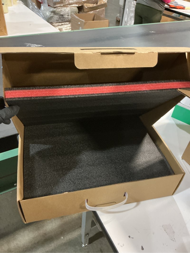 Condition photo showing Good Condition for Laptop Shipping Box with 4 Protective Foam Inserts, Foam Can Be Freely Cut to Size, Eco-Friendly, Fits Up to 16 Inches or Smaller Notebooks (16.5"L×12"W×4"H), Includes Premium Utility Knife