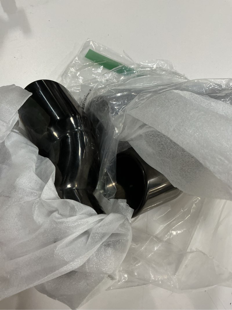 Condition photo showing Good Condition for zyhw 2pcs dual exhaust tip 2.4 inch inlet, universal car exhaust tips curved muffler tip modificatio