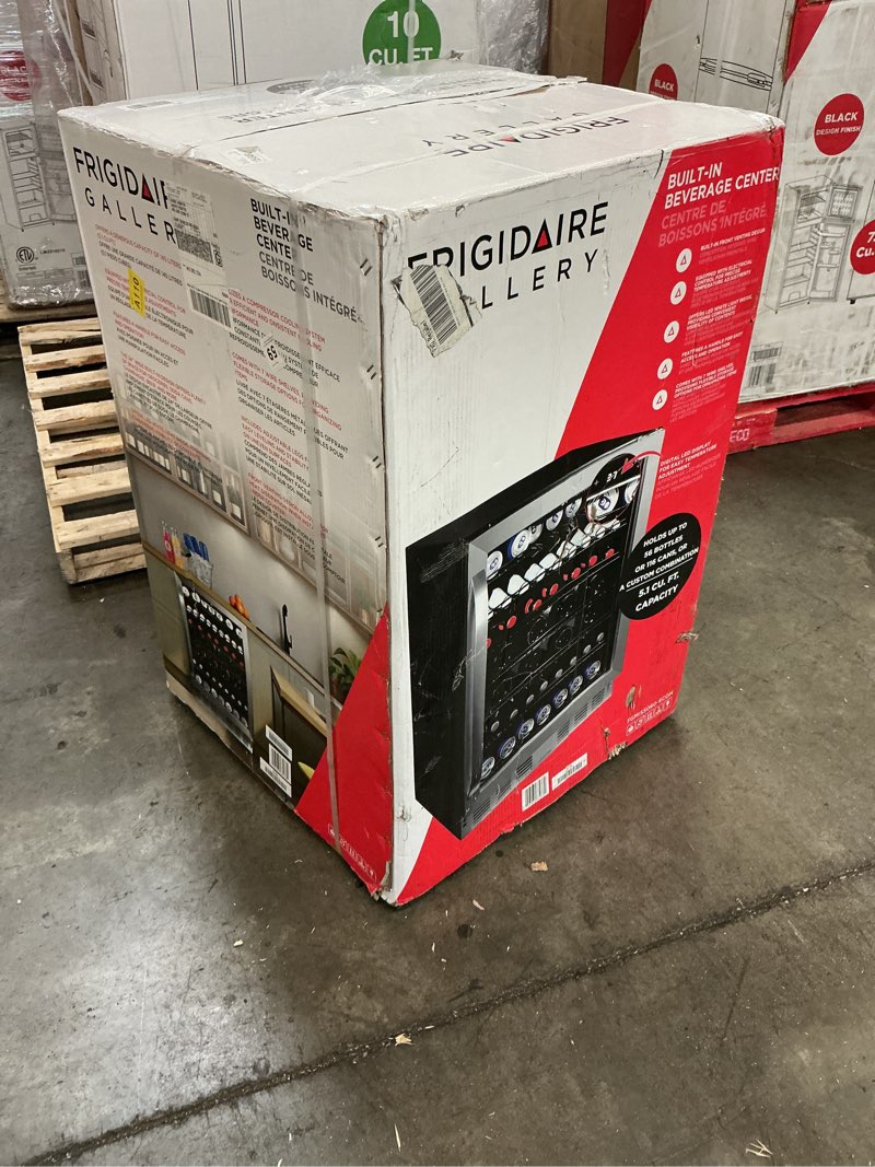 Condition photo showing Good Condition for 5.1 CU FT. BUILT-IN WINE/BEVERAGE FRIDGE-STAINLESS STEEL