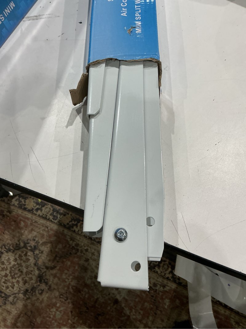 Condition photo showing Good Condition for mini split wall mounting bracket for 9000-36000 btu universal air conditioners heat pumps compressors, heavy duty foldable support bracket for ductless mini split, hvac large