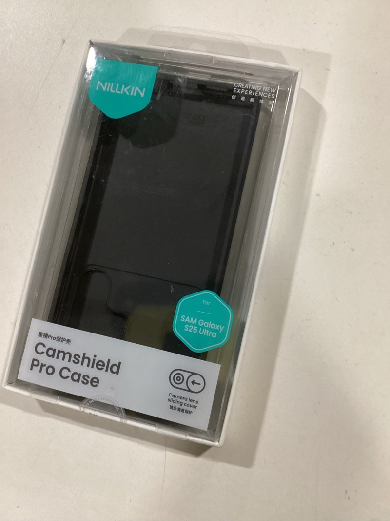 Nillkin for Samsung Galaxy S25 Ultra Case with Camera Cover, [Lens Protection] Mil-Grade Shockproof 