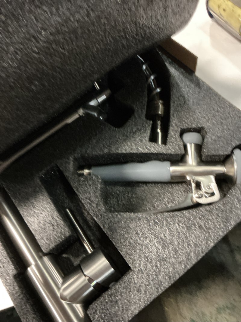 Condition photo showing Good Condition for Fapully Commercial Pull Down Kitchen Sink Faucet with Sprayer Brushed Nickel